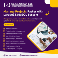 Manage Projects Faster with Laravel & MySQL System