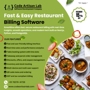 Fast & Easy Restaurant Billing Software