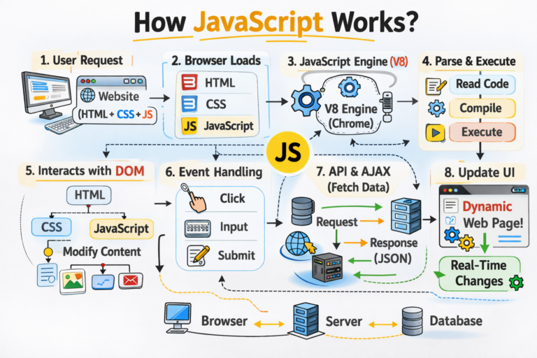 JavaScript for Beginners: What is JavaScript and How It Works (Complete ...